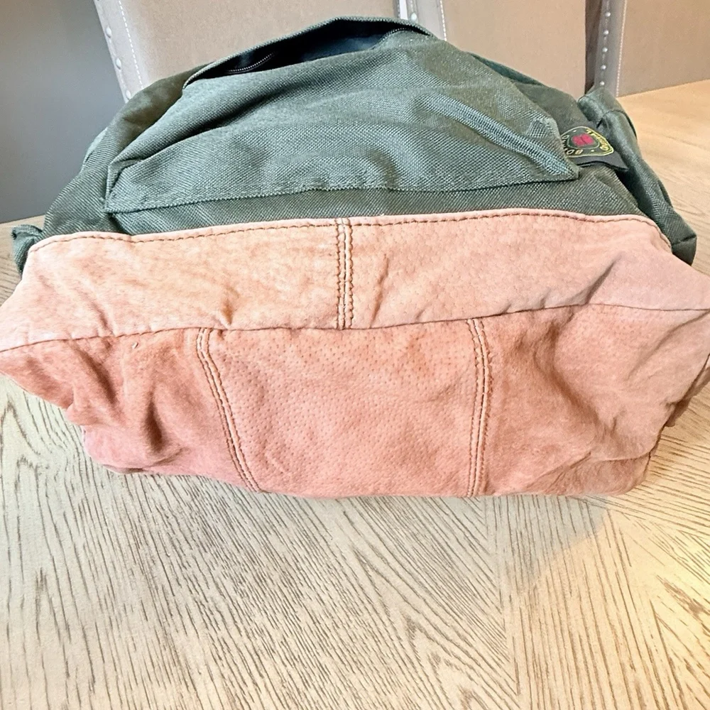 BOVANO ORIGINAL  / Leather / Cordura Nylon Backpack